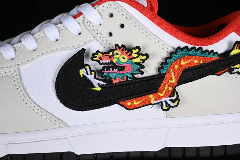 All categories Nk SB Dunk series Nk SB Dunk Low low-top sneakers Nk Dunk Low GS "Year of the Dragon" Year of the Dragon limited SB low-top casual sneakers FZ5528-101